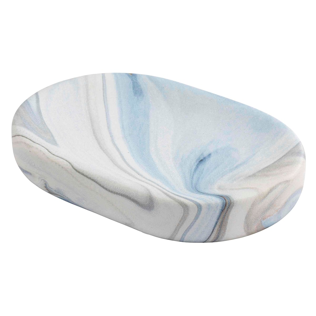 Avanti Linens Waves Blue Soap Dish - Soap Dish