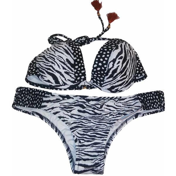 victoria secret animal print bikini