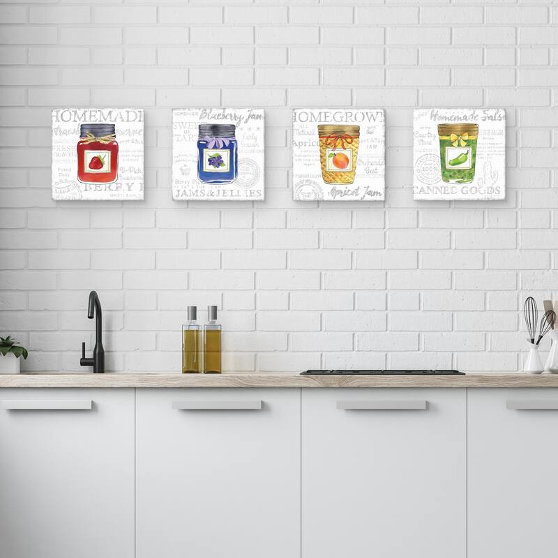 Canning Kitchen by Beth Grove Canvas Art Prints