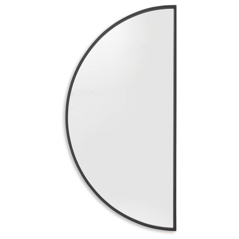 Signature Design by Ashley Denlow Black Accent Mirror - 50" W x 1" D x 25.13" H