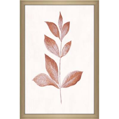"Red Leaf I" by Tava Studios Print on Acrylic