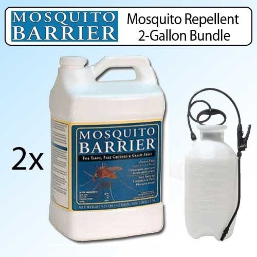Mosquito Barrier 2 gal. Liquid Mosquito Repellent & Sprayer Kit