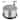 VEVOR Leaf Bowl Trimmer 16" 19" & 24" Manual Stainless-Steel Blades Accessories Included