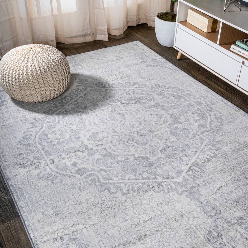 JONATHAN Y Traditional Persian Vintage Medallion Area Rug