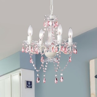 Mini Crystal Chandelier Lighting Modern Chandeliers for Girls Bedrooms
