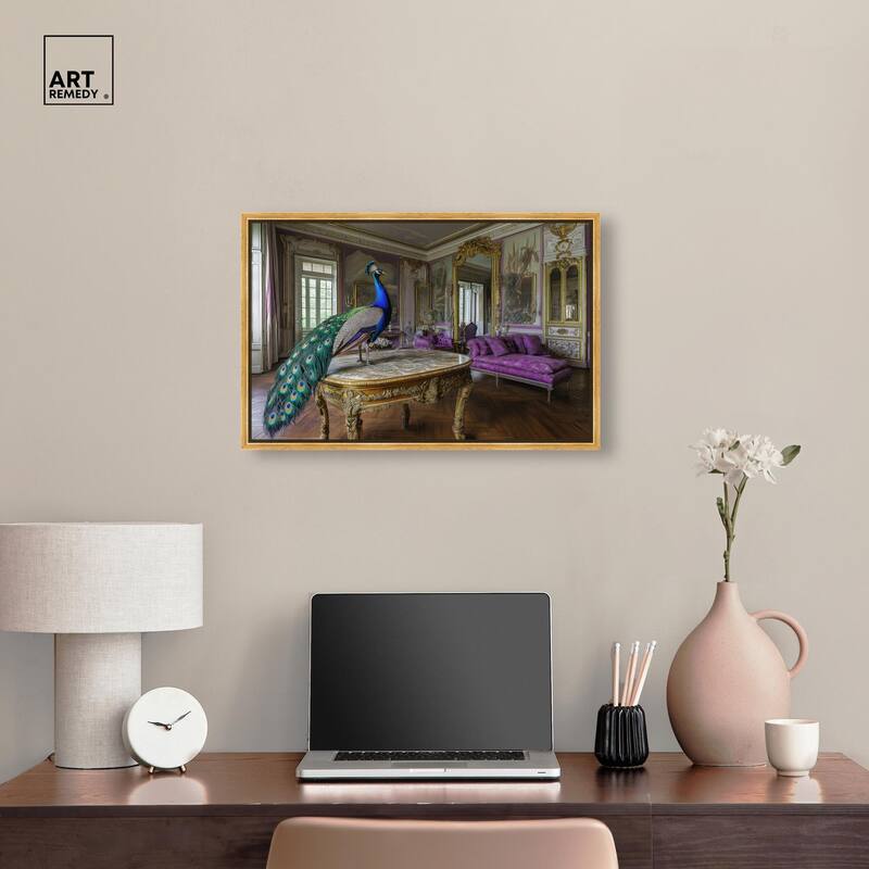 Royal Plumage Canvas by Art Remedy