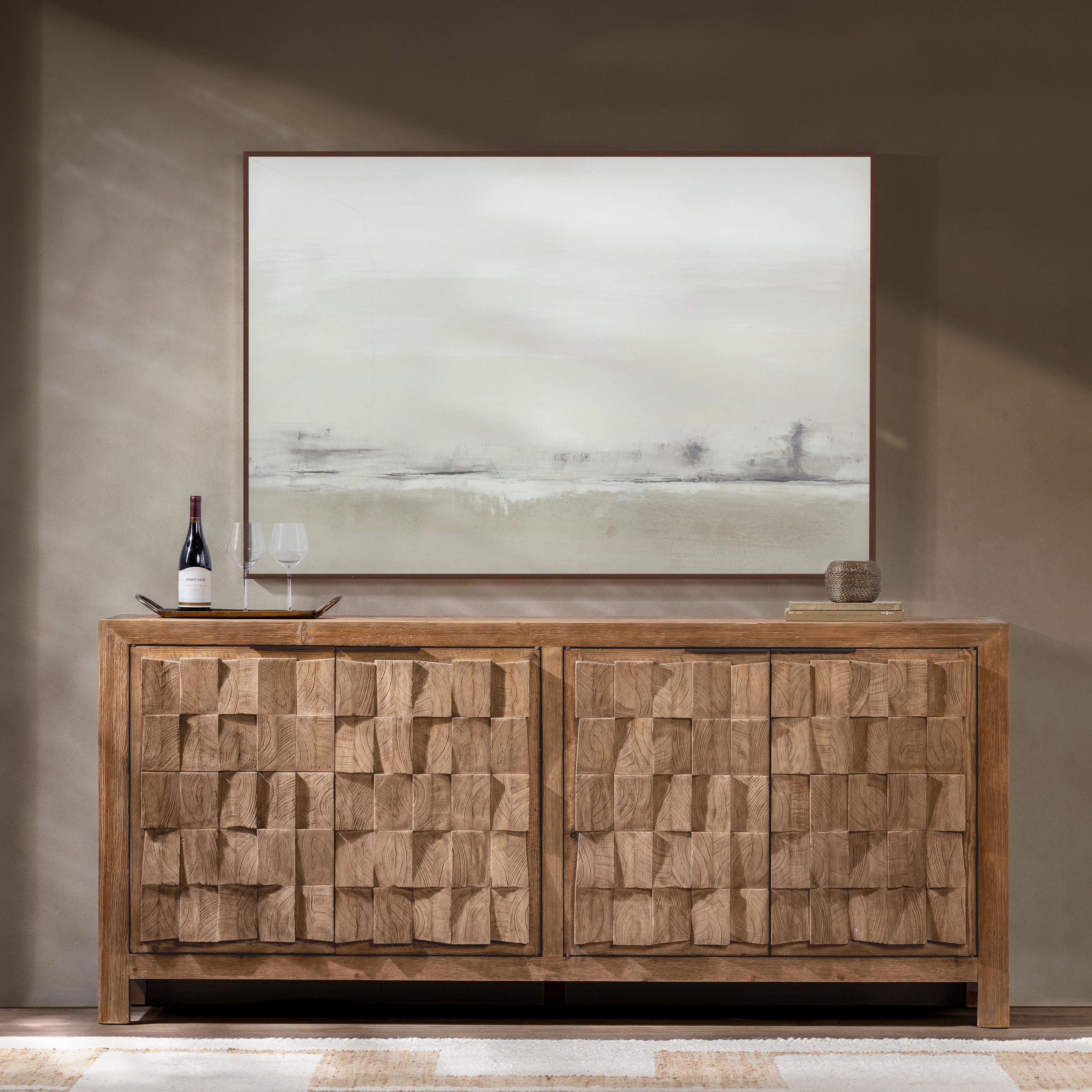 Classic Home Gama Reclaimed Pine Buffet Sideboard