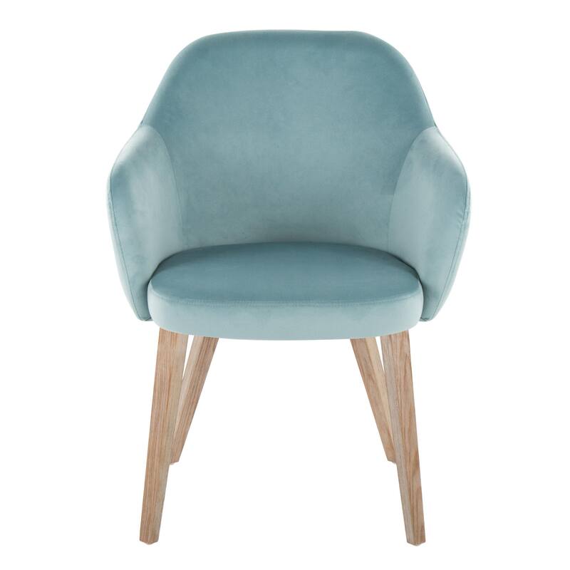 Porch & Den Beckett Dining Chair with Bent Wood Legs (Set of 2)