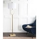 preview thumbnail 3 of 15, Oliver Metal LED Floor Lamp, by JONATHAN Y - 61" H x 15" W x 15" D