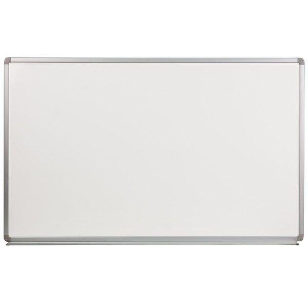 Delacora FF-YU-90X150-GG 60" Wide Aluminum Framed Dry Erase Board