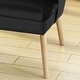 preview thumbnail 10 of 18, Mariposa Mid-century Velvet Accent Chair by Christopher Knight Home