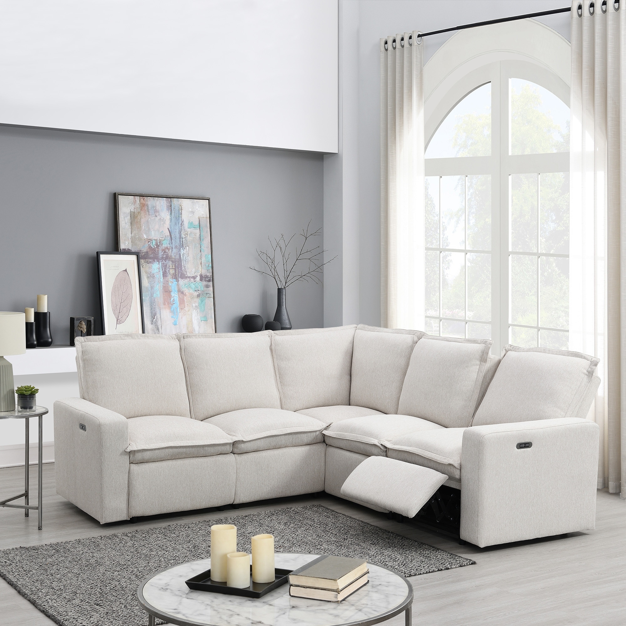 Power Recline Sectional Sofas Bed Bath Beyond