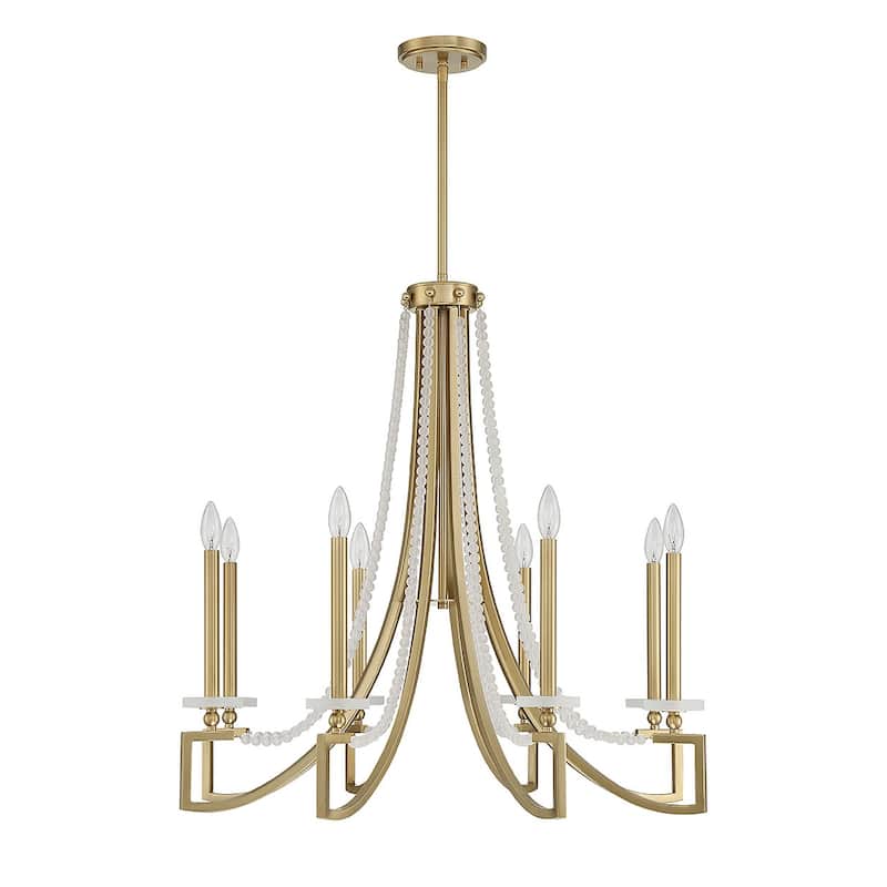 Savoy House 1-8804-8 Helen 8 Light 32" Wide Taper Candle Style