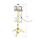 preview thumbnail 6 of 8, Decorative Stakes Graden Light with Ajustable Tripod Stand and Rotating Lamps Yellow