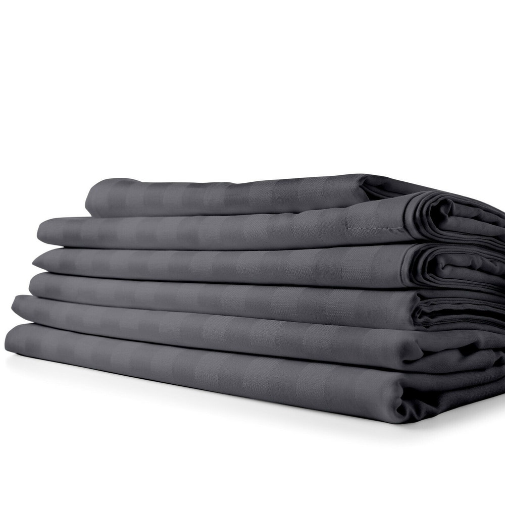 Cypress Rayon from Bamboo 6-piece 1800 TC Cotton Feel Deep Pocket Sheet Set