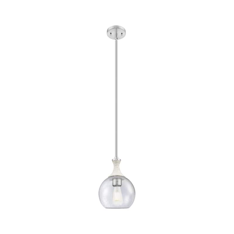 Innovations Lighting Downtown Urban - Astor - 1 Light 8" Rope Detailed Stem Hung Mini Pendant