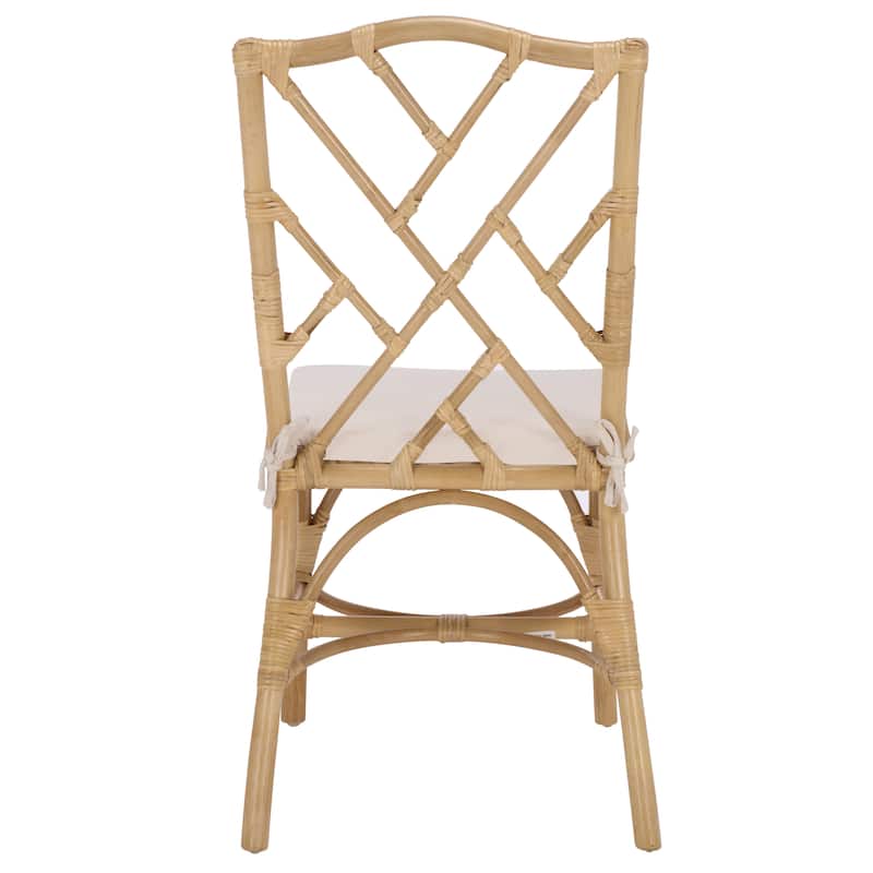 SAFAVIEH Home Chadale Rattan Dining Chair - 23"W x 18"D x 38"H