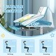 preview thumbnail 6 of 12, Ergonomic Kids Desk and Chair Set with Adjustable Height, Tilt Desktop, and Storage Features