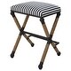 preview thumbnail 3 of 11, Uttermost Braddock Backless Counter Stool - 18.75"W x 27.63"H x 18.75"D
