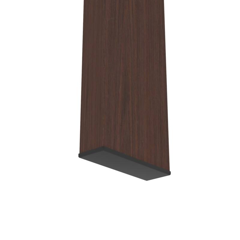Modern Coffee Table with Storage Shelf for Living Room - Walnut