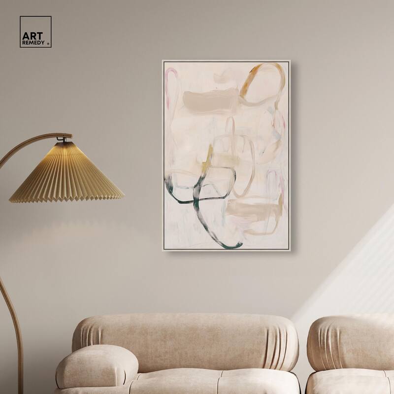 Faded Outlines I Canvas by Art Remedy