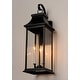 preview thumbnail 2 of 2, Vicksburg 3-Light Large Outdoor Wall Sconce