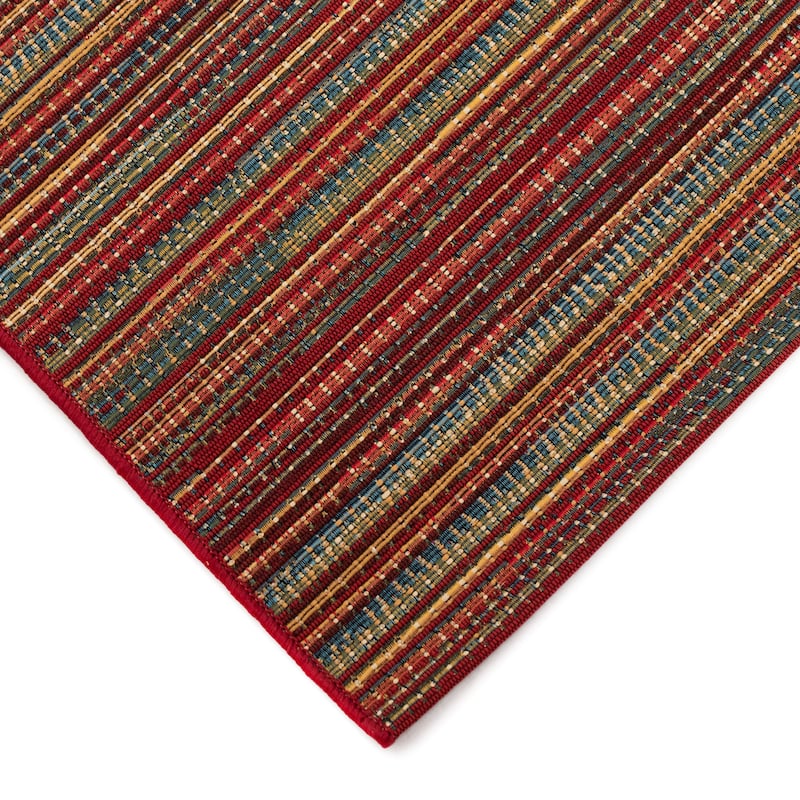 Liora Manne Marina Stripes Indoor/ Outdoor Area Rug