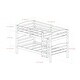 preview thumbnail 11 of 11, Walker Edison Solid Wood Christian Twin Convertible Bunk Bed - Honey