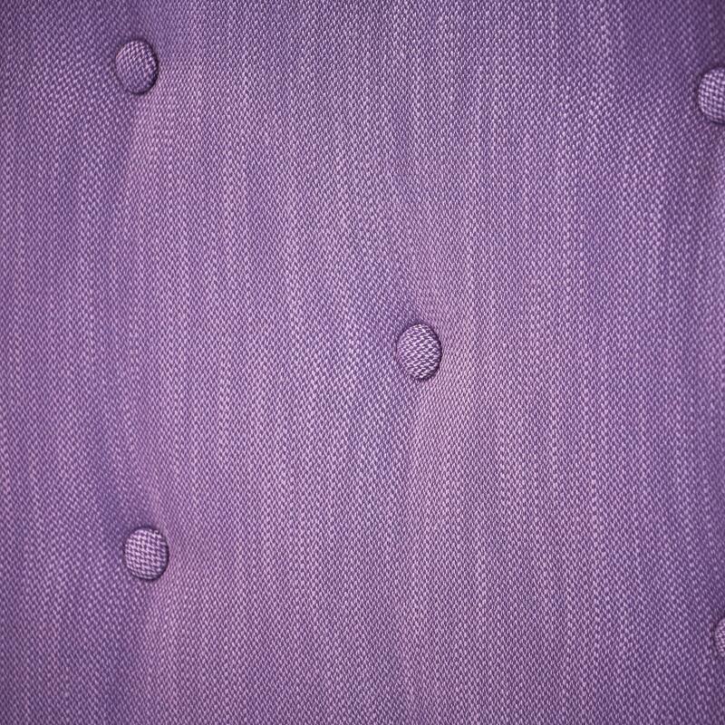 Twin Size Tufted Upholstered Headboard with Metal Legs and Nailhead Trim