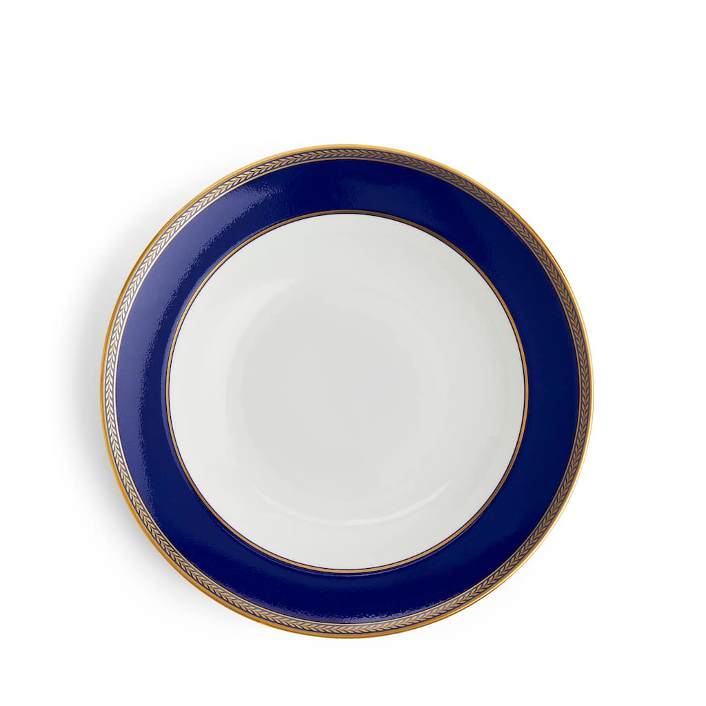 Wedgwood Renaissance Gold Rim Soup Plate 8.9in