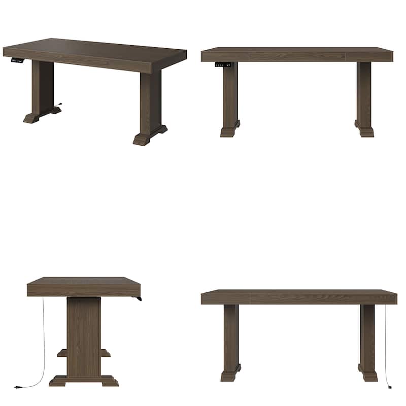 Electric Standing Desk with Memory Control, Adjustable Height Sit Stand Desk, Computer Desk, Home Office Workstation
