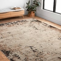 Alexander Home Reese Modern Rustic Abstract Area Rug With Fringe Overstock 32035125