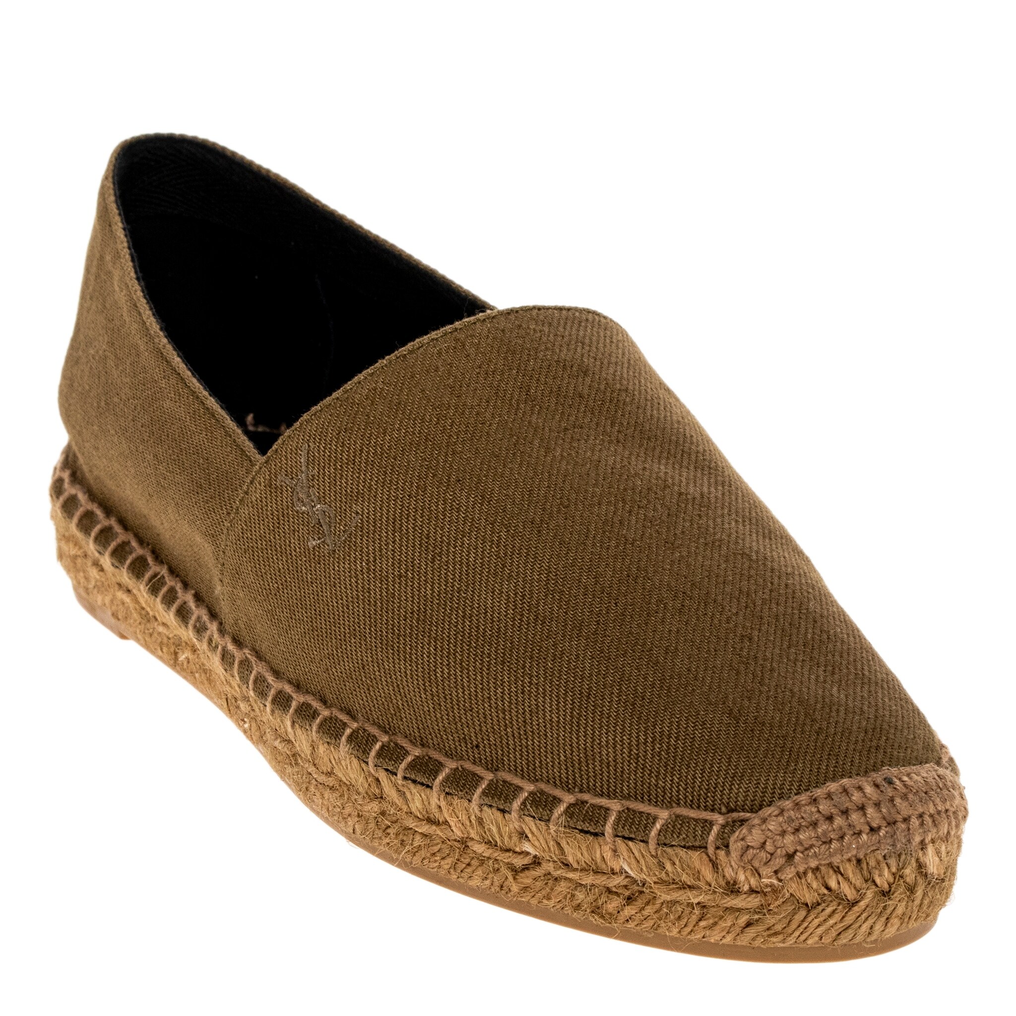 Saint Laurent Espadrilles in Cotton Gabardine - Overstock 