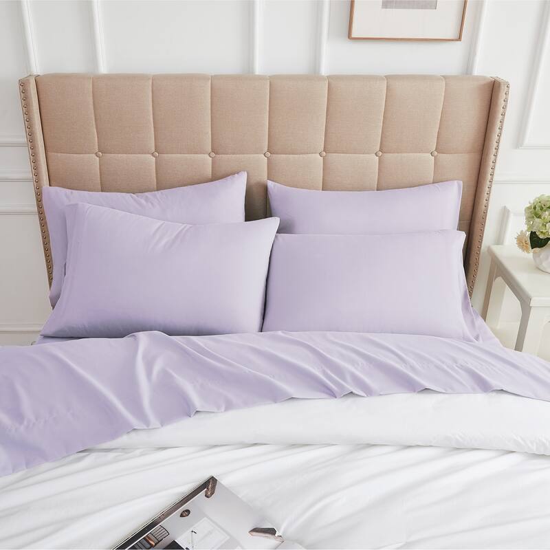 Vilano Comfort Deep Pocket Ultra-Soft 6-piece Bed Sheet Set