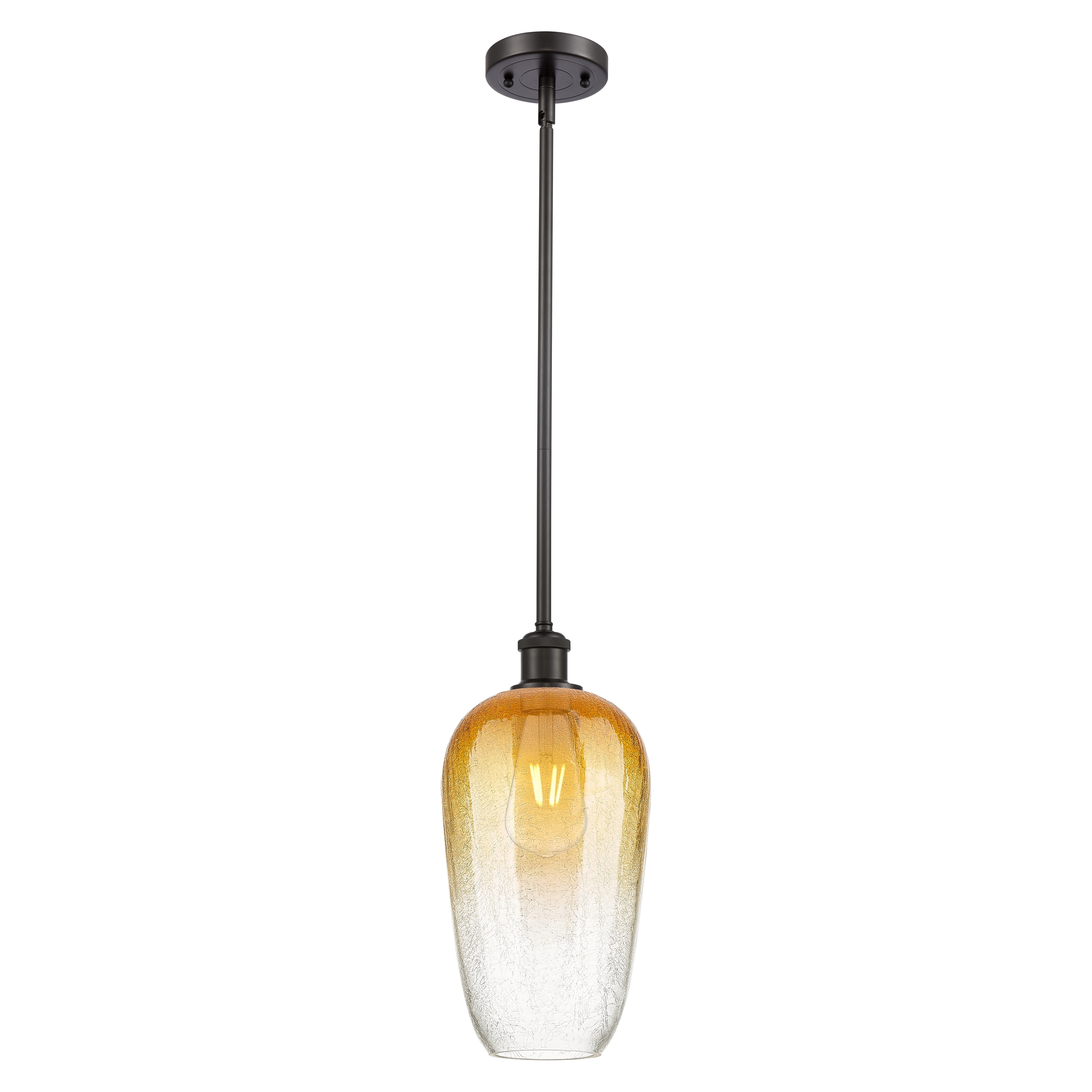 Innovations Lighting Endless Possibilities Ballston - Brookhaven Flute - 1 Light 7" Stem Hung Mini Pendant