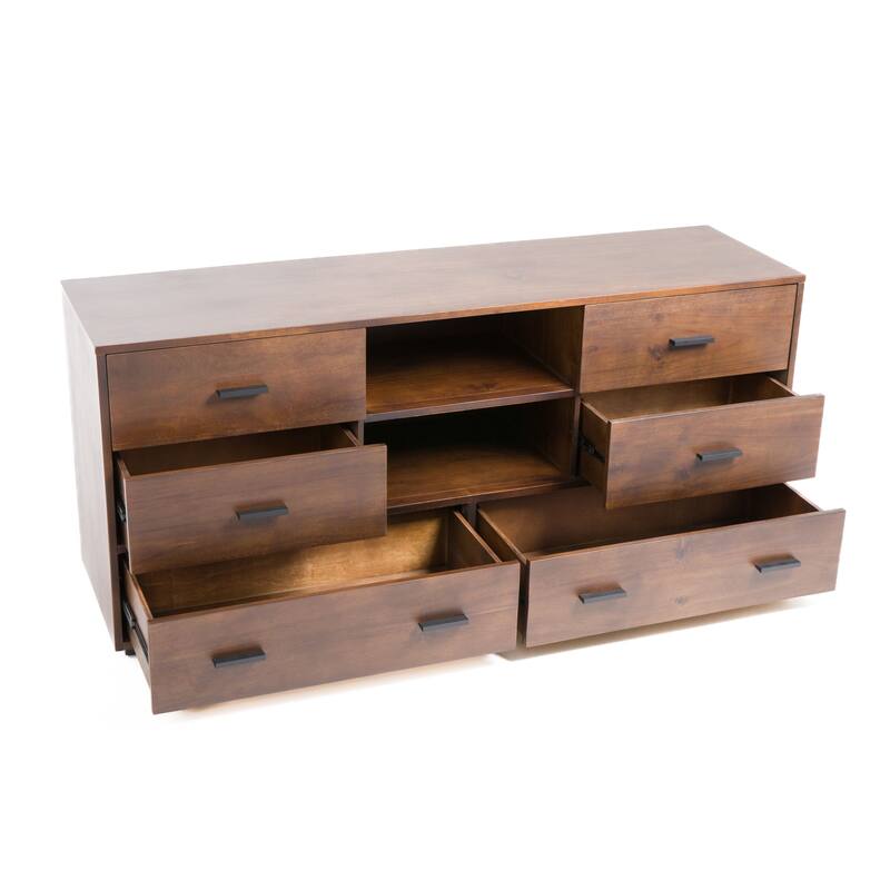 Nova Domus Fantasia Contemporary Walnut Dresser