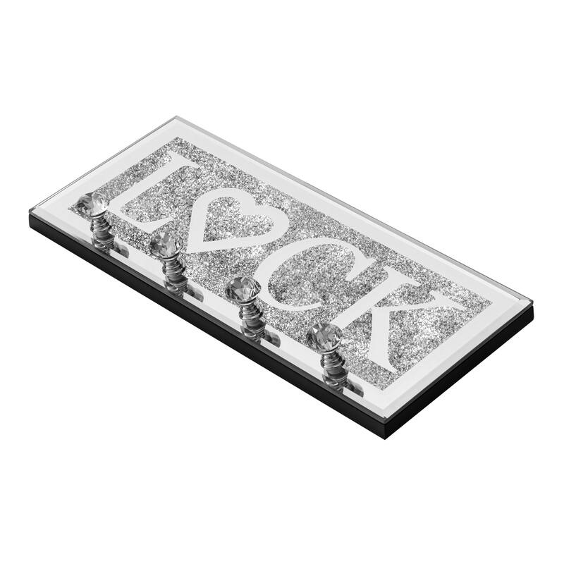 Mirrored Key Holder for Wall Decorative