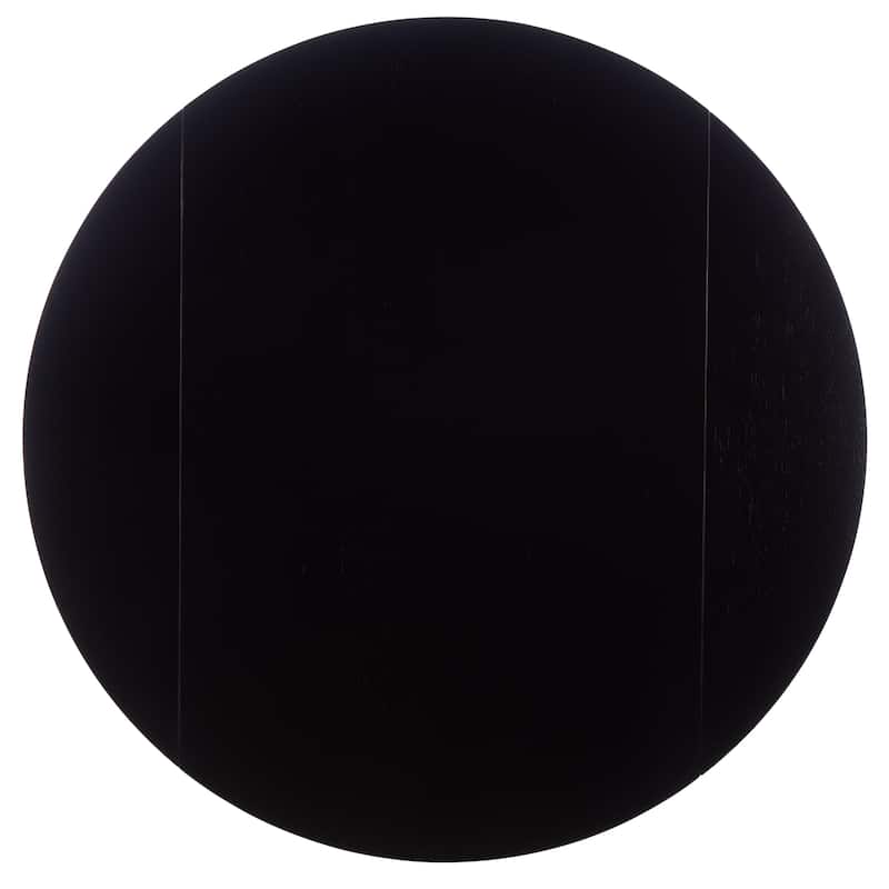 SAFAVIEH Home Roma Round Drop Leaf Scallop Table - 42"W x 42"D x 30"H