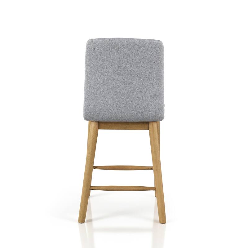 Furniture of America Nayel Modern 5-Piece Genuine Marble Counter Height Dining Table Set