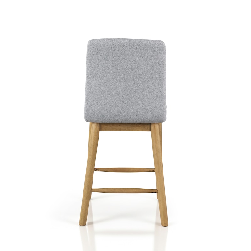 Furniture of America Nayel Modern 7-Piece Genuine Marble Counter Height Dining Table Set