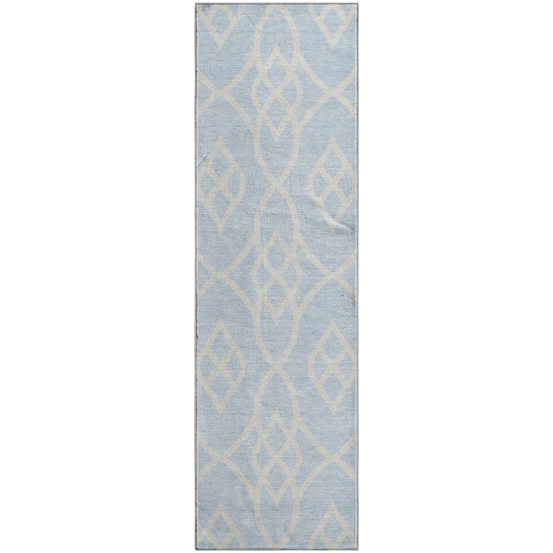 Premium Washable Super Soft Transitional Scroll Mayfield Rug
