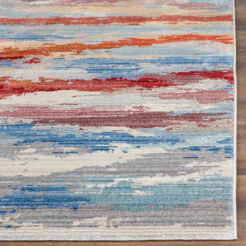 SAFAVIEH Valencia Gracie Distressed Vintage Boho Oriental Polyester Rug