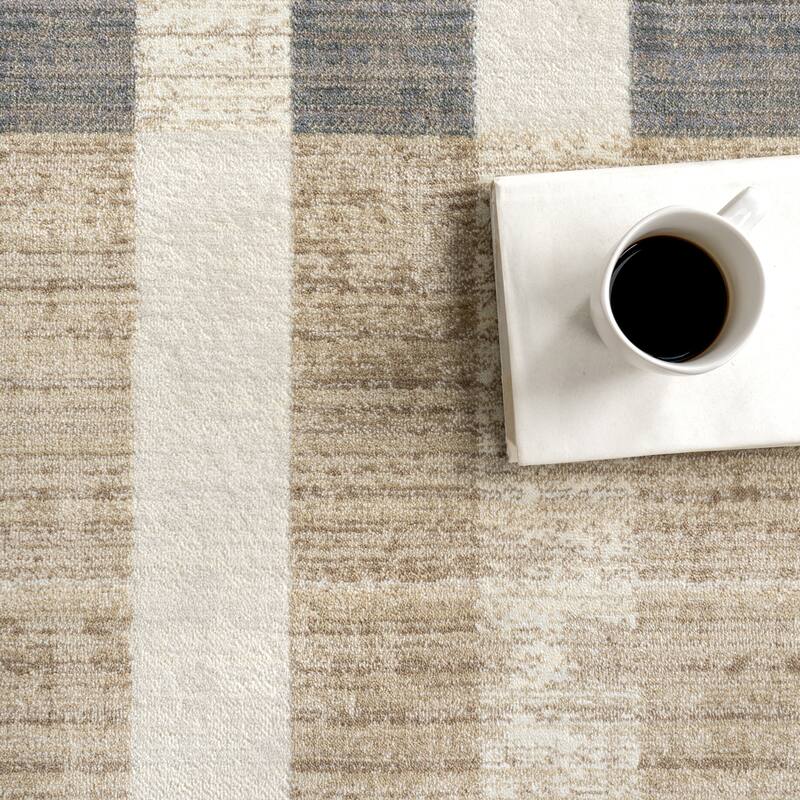 Nuloom Adie Rustic Plaid Area Rug
