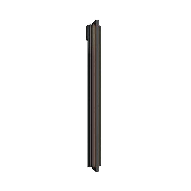 Krimp 36in LED Outdoor Wall Light 3000K in Black - Black - 48-inch