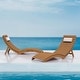 preview thumbnail 15 of 37, Fully Pre-Assembled In-Pool Folding Lounge Chair Set of 2 for Tanning Ledges - N/A