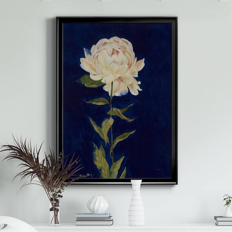 PRETTY AS A PEONY I Premium Framed Canvas - Ready to Hang