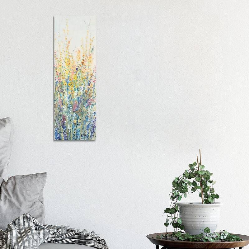 iCanvas "Wildflower Panel II" by Tim OToole Canvas Print - 36x12x1.5
