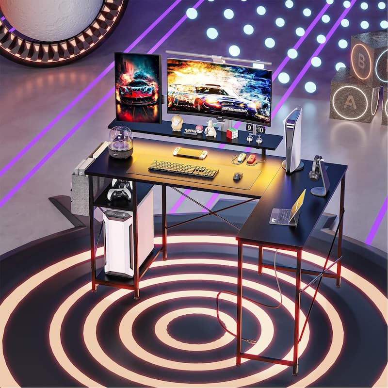 L Shaped Gaming Computer Desk