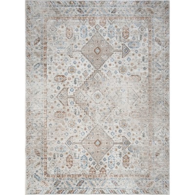 Noble GC_GEN7002 Ivory Area Rug