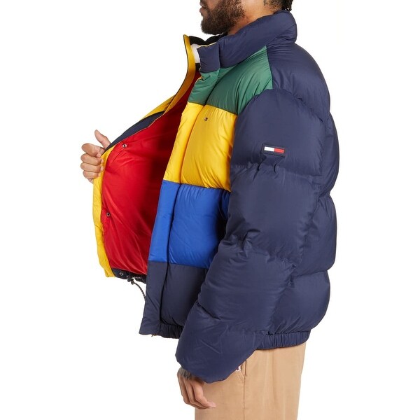 tommy hilfiger oversized down jacket